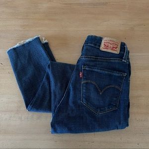 Levi’s 721 High Rise Skinny Jean Dark Wash